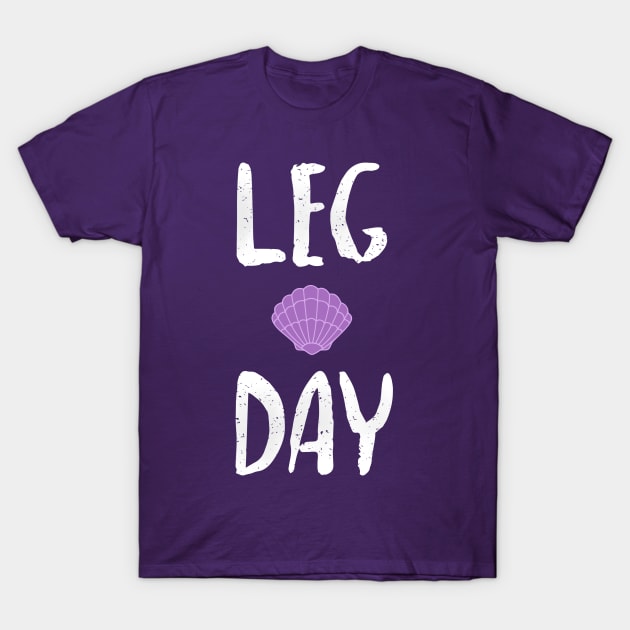 Leg day - Little Mermaid (Ralph Breaks the Internet) T-Shirt by NipahDUBS